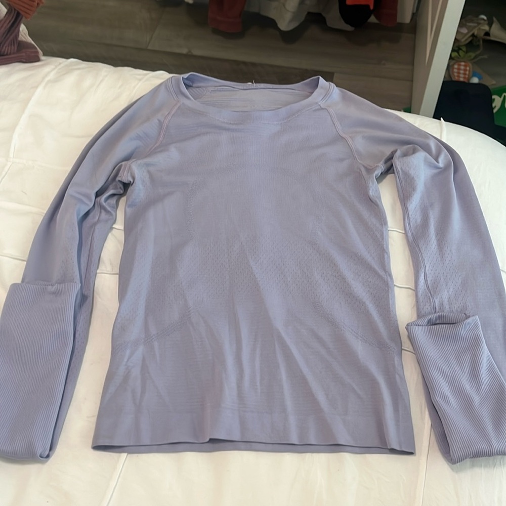 lululemon athletica Long Sleeve Top Lavender